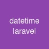 datetime laravel