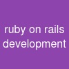ruby on rails development