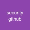 security github