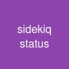 sidekiq status
