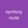 symfony route
