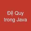 Đệ Quy trong Java