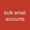 : bulk email accounts