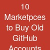 10 Marketpces to Buy Old GitHub Accounts Cheap