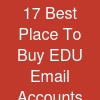 17 Best Place To Buy EDU Email Accounts (PVA & Aged)