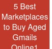 5 Best Marketplaces to Buy Aged Gmails Online1