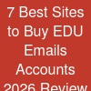 7 Best Sites to Buy EDU Emails Accounts (2026 Review & ...