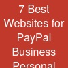 7 Best Websites for PayPal Business & Personal Account Services