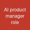 AI product manager role