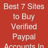 Best 7 Sites to Buy Verified Paypal Accounts In This Year ...