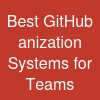 Best GitHub anization Systems for Teams