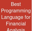 Best Programming Language for Financial Analysis