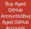 Buy Aged GitHub Accounts3Buy Aged GitHub Accounts