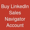 Buy LinkedIn Sales Navigator Account
