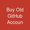 Buy Old GitHub Accoun