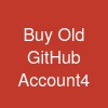 Buy Old GitHub Account4
