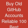 Buy Old GitHub Accounts | Reliable & 100% Best Accounts