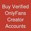 Buy Verified OnlyFans Creator Accounts