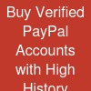 Buy Verified PayPal Accounts with High History