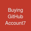 Buying GitHub Account7