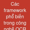 Các framework phổ biến trong công nghệ OCR