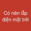Có nên lắp điện mặt trời