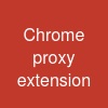 Chrome proxy extension