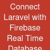 Connect Laravel with Firebase Real Time Database