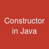 Constructor in Java