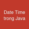 Date & Time trong Java