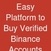 Easy Platform to Buy Verified Binance Accounts Safely in 2026