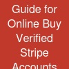 Guide for Online Buy Verified Stripe Accounts
