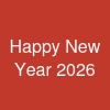 Happy New Year 2026