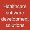 Healthcare software development solutions