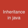 Inheritance in java