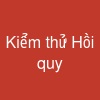 Kiểm thử Hồi quy