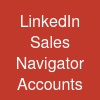 LinkedIn Sales Navigator Accounts