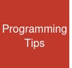 Programming Tips