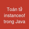 Toán tử instanceof trong Java