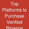 Top Platforms to Purchase Verified Binance Accounts in 2024 ...