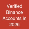 Verified Binance Accounts in 2026