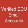 Verified EDU Email Accounts