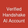 Verified Handshake AI Account