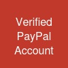 Verified PayPal Account