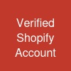 Verified Shopify Account