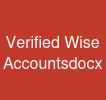 Verified Wise Accounts.docx