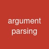 argument parsing