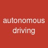 autonomous driving