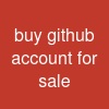 buy github account for sale