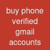 buy phone verified gmail accounts